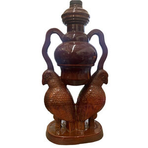 Vintage Wine Decanter Ceramic Authentic Cameo 1968 Series